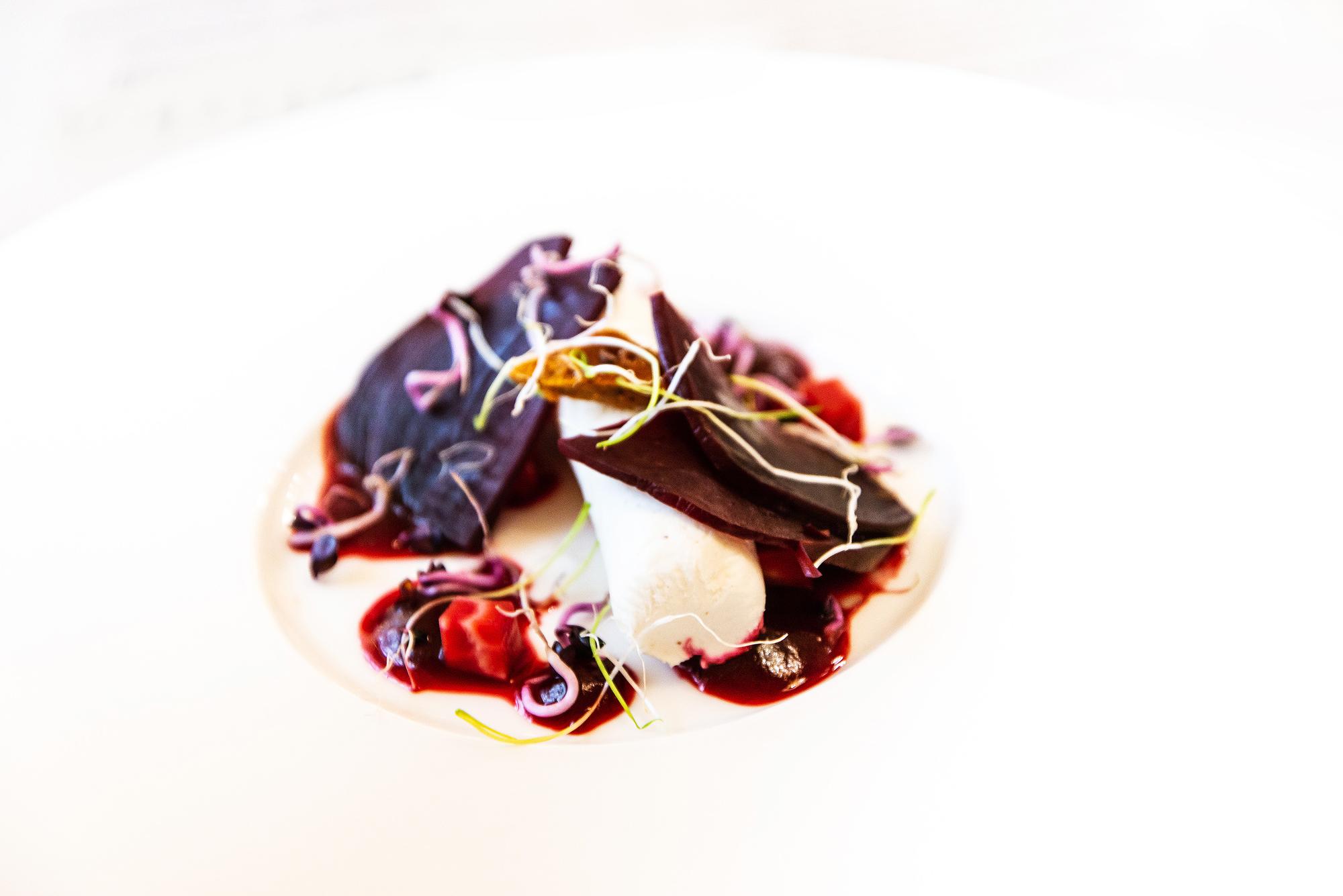 Plated seasonal starter